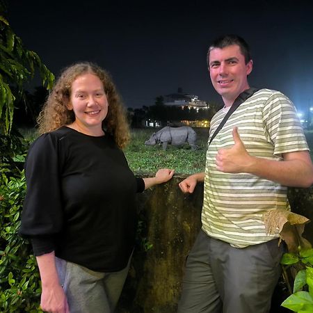 Hotel National Park- Best hotel in Sauraha Exterior foto
