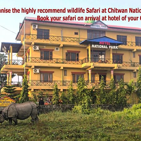 Hotel National Park- Best hotel in Sauraha Exterior foto