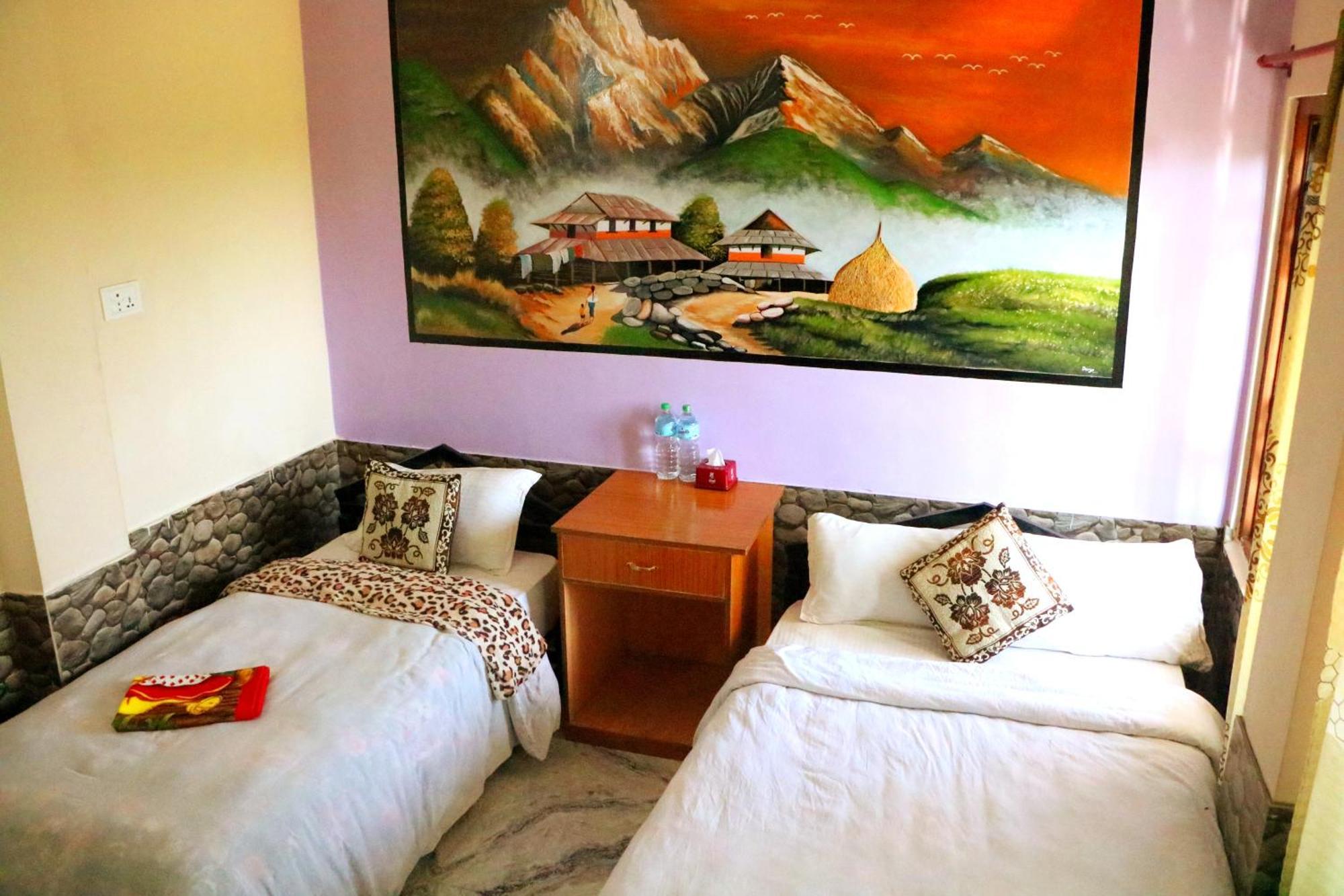 Hotel National Park- Best hotel in Sauraha Exterior foto